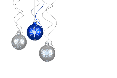 transparent holiday baubles with delicate snowflake patterns - Download Free Stock Videos Pikwizard.com