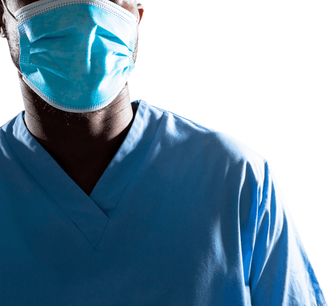 Transparent Background Medical Worker Wearing Face Mask - Download Free Stock Videos Pikwizard.com