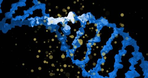 digital dna strand with dynamic light patterns - Download Free Stock Images Pikwizard.com
