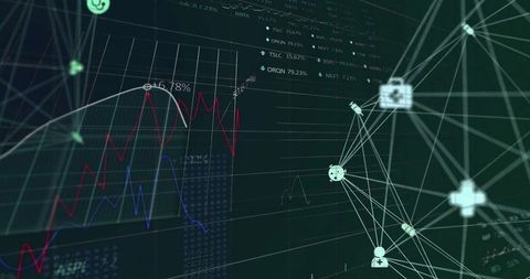Digital Network with Data Processing Concept - Download Free Stock Images Pikwizard.com