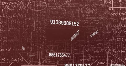 Floating Numbers and Mathematical Equations for Education - Download Free Stock Images Pikwizard.com