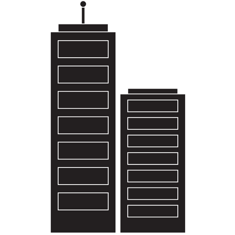 modern skyscraper outline on transparent background - Download Free Stock Videos Pikwizard.com