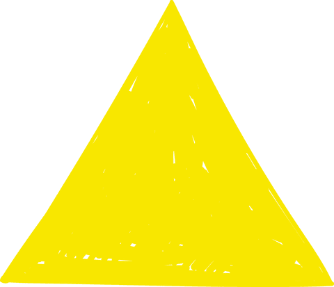Yellow Triangular Abstract Shape on Transparent Background - Download Free Stock Videos Pikwizard.com