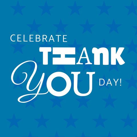 Celebrate Thank You Day with Festive Typography - Download Free Stock Templates Pikwizard.com