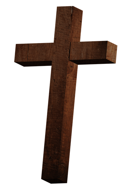 Wooden Cross Symbol on Transparent Background Signifying Christianity - Download Free Stock Videos Pikwizard.com