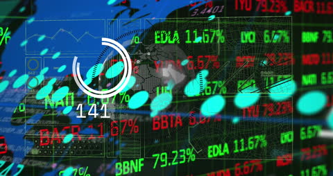 Dynamic Financial Data and Stock Market Indicators