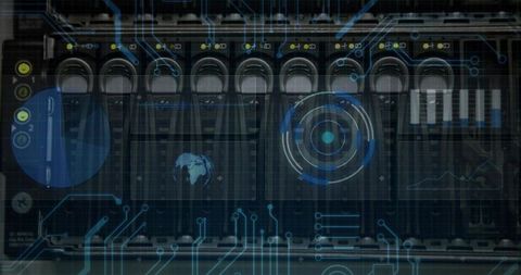 Advanced Data Processing Supercomputer in Data Center