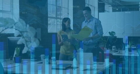 Collaborative Data Analysis in Modern Open Plan Office