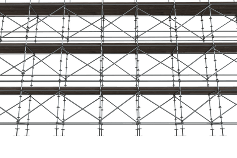 Industrial Strength Transparent Construction Scaffold Background - Download Free Stock Videos Pikwizard.com