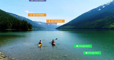 Kayaking Adventure on Serene Mountain Lake