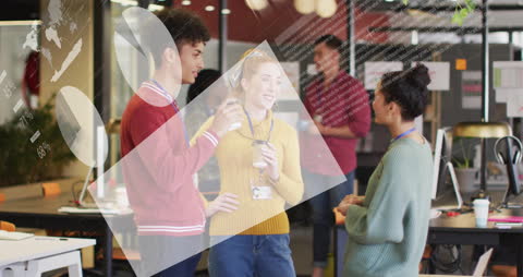 Team Collaboration and Digital Analysis in Modern Workspace