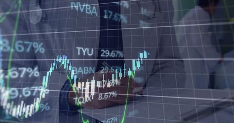 Doctor Analyzing Medical and Financial Data Trends - Download Free Stock Images Pikwizard.com