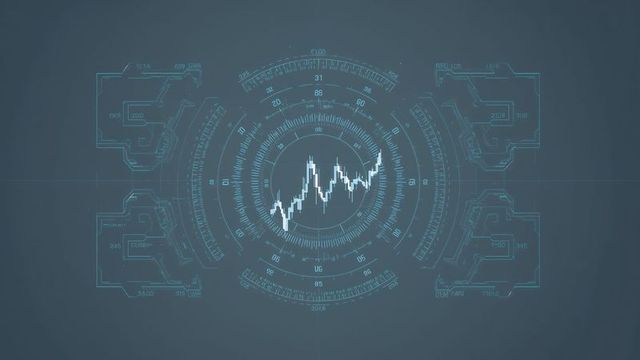 Futuristic Graph Technology Dashboard with Analytics Interface