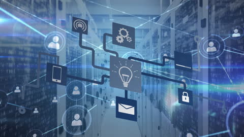 Digital Network Technology over Data Center Servers