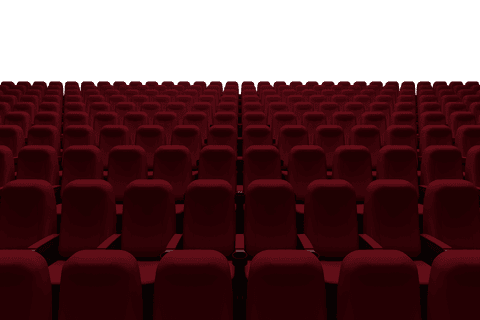 transparent empty cinema seats background illustration - Download Free Stock Videos Pikwizard.com