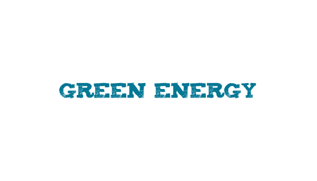 Green Energy Text Transparent in Blue Isolated on Clear Background - Download Free Stock Videos Pikwizard.com