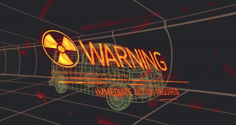 Digital Warning Over Embedded Network Grid