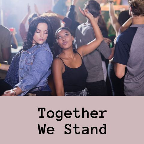 Diverse Friends Dancing in a Nightclub Celebration