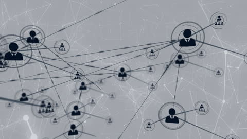 Global Technology Network Abstract Concept