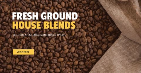 Artisan Coffee Beans for Fresh House Blends Promotion - Download Free Stock Templates Pikwizard.com