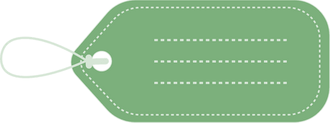 Blank Green Label with Stitch Border on Transparent Background - Download Free Stock Videos Pikwizard.com