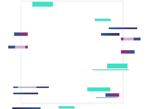 futuristic multicolor glitch frame on transparent canvas - Download Free Stock Videos Pikwizard.com