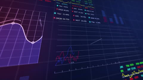 Dynamic Financial Data Display on Digital Interface
