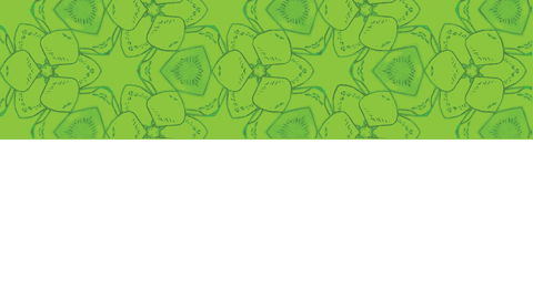 Green floral pattern seamless on transparent background