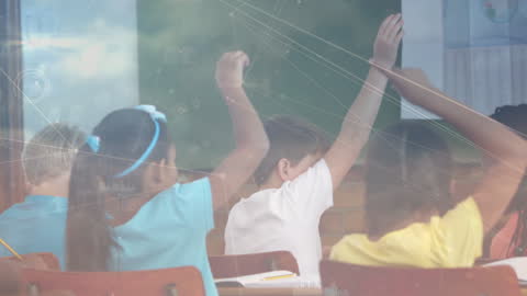 Children Engaged in Learning with Futuristic Interface Overlay