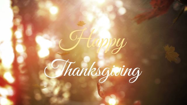 Use this animation for sending Thanksgiving greetings on social media, creating festive digital invitations, or adding a seasonal touch to websites during the holiday season. Great for digital marketing, e-cards, and seasonal publications.