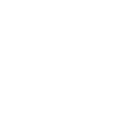 Star pattern on transparent background with copy space