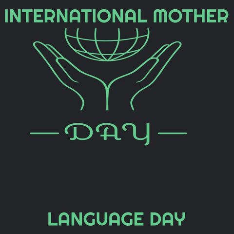 International Mother Language Day Celebration with Hands Cradling Globe - Download Free Stock Templates Pikwizard.com