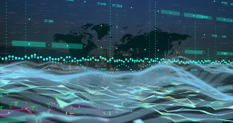 Digital Data Visualization of Global Financial Markets