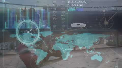 Futuristic Digital Interface in Athletic Training