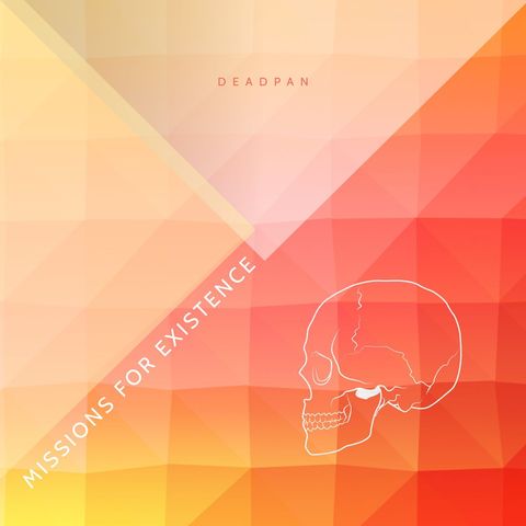 Colorful Geometric Music Album Cover with Skull Illustration - Download Free Stock Templates Pikwizard.com