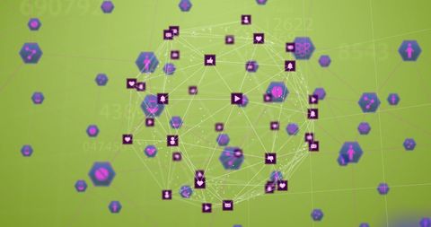 Digital Network Illustration with Global Connectivity Themes - Download Free Stock Images Pikwizard.com