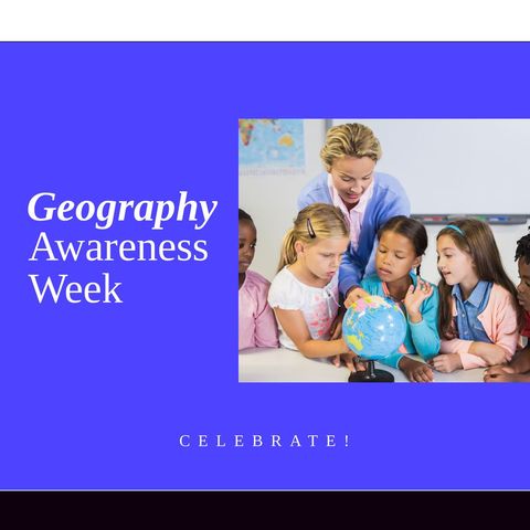 Engaged Students Exploring Globe for Geography Awareness Week - Download Free Stock Templates Pikwizard.com