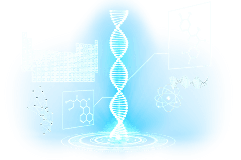 transparent science infographics with dna helix and molecular diagrams - Download Free Stock Videos Pikwizard.com