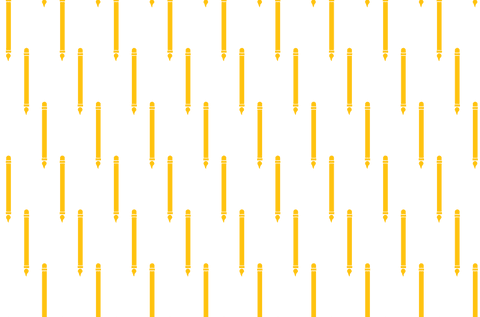 yellow pen pattern on transparent background with vector style - Download Free Stock Videos Pikwizard.com