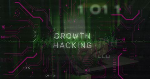 Cybersecurity Growth Hacking and Data Digital Interface Concept - Download Free Stock Images Pikwizard.com