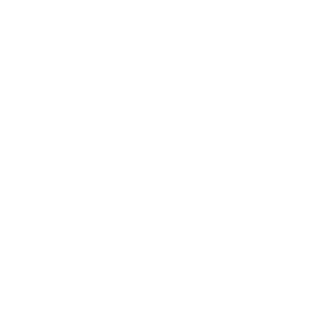 White Star With Copy Space on Transparent Background