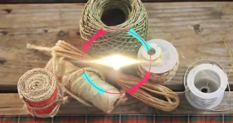 Artistic Craft Demonstration with Rustic Supplies and Effects