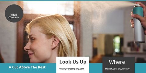 professional stylist using hairspray in modern hair salon - Download Free Stock Templates Pikwizard.com