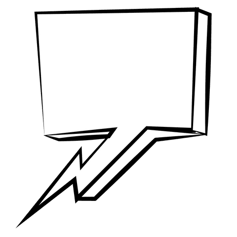 Blank Text Bubble Illustration on Transparent Background for Communication Concepts - Download Free Stock Videos Pikwizard.com