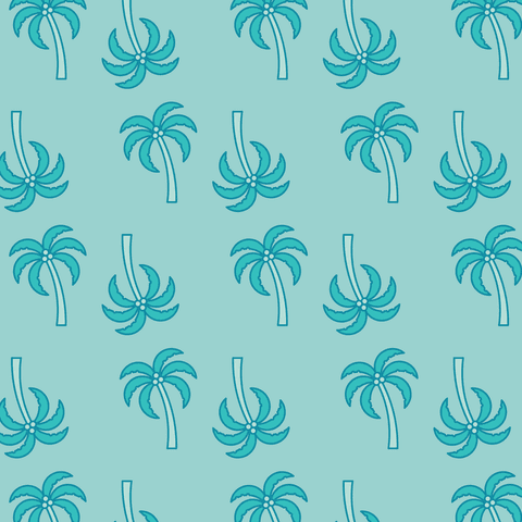 seamless transparent blue palm tree pattern - Download Free Stock Videos Pikwizard.com