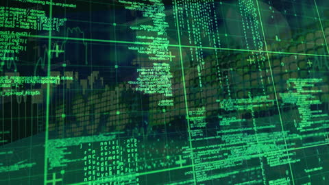 Financial Data Processing in Digital Interface Animation