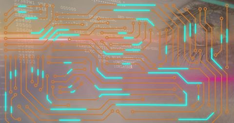 Futuristic Data Flow with Eye on Technology - Download Free Stock Images Pikwizard.com