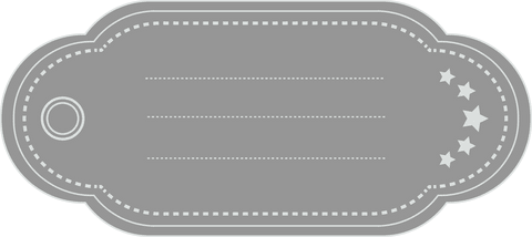 Grey Label Design with Stars on Transparent Background - Download Free Stock Videos Pikwizard.com