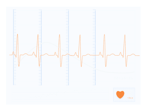 Transparent Digital Illustration of Cardiograph with Heart Icon - Download Free Stock Videos Pikwizard.com