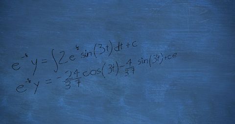 Complex Mathematical Equations on Chalkboard Background - Download Free Stock Images Pikwizard.com